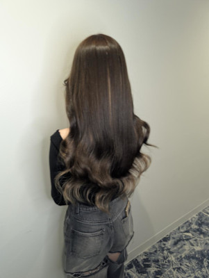 アッシュカラーでイメチェン！