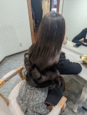 王道ロングでチュルチュルスタイル