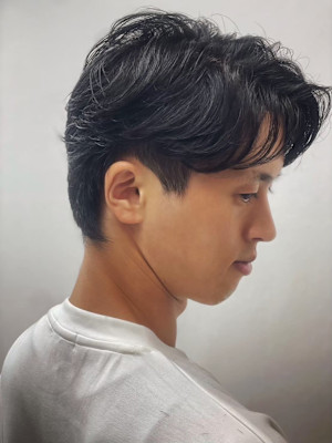 おしゃれツーブロ×ニュアンスパーマ