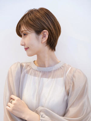 20代30代40代/くびれショート/ハイライト/清澄白河