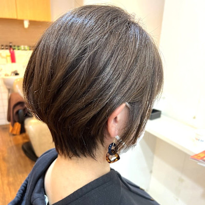 【大人ショート】コンパクトショート／丸みショート