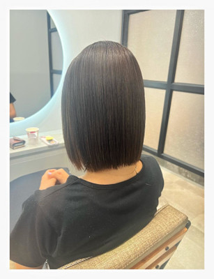 髪質改善ボブ