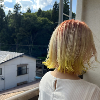 【グラデーションカラー】ビタミンカラー／個性派