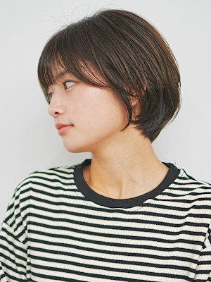 大人丸みショート