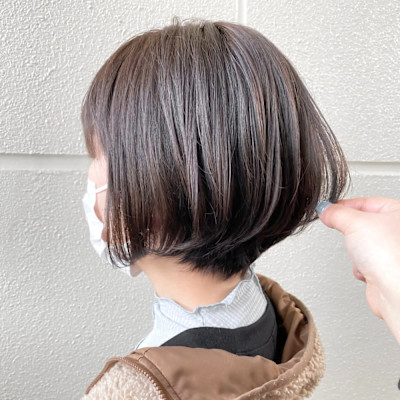 【大人ショート】コンパクトショート／丸みショート