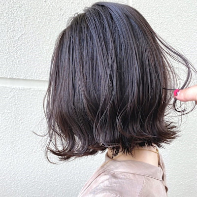 【切りっぱなしボブ】ぱっつんボブ／タッセルボブ