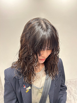 ミディアムパーマ