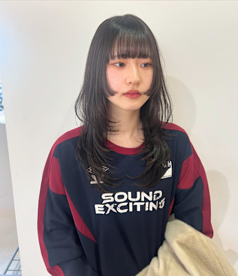 レイヤーカット/ウルフカット/ロングレイヤー/ロングウルフ