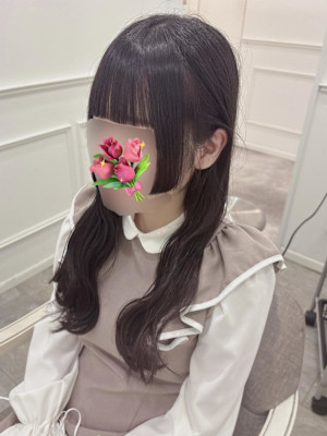 ぱっつん前髪×王道姫カット＊まゆ