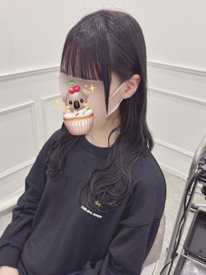 シースルーぱっつん×細め触覚＊まゆ