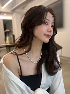 大人可愛い大人美人くすみカラーアッシュグレーベージュ