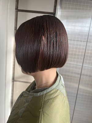 内巻き ボブ