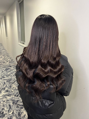 きゃー！冬に向けてロングのお客様！