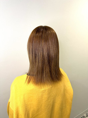 カラー剤だけでトーンアップ！