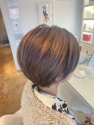 ハイライトショートスタイル