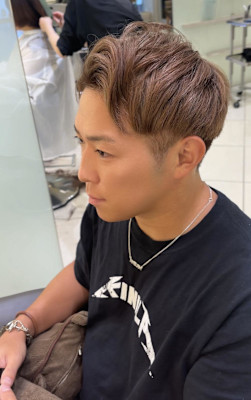 【メンズ】メンズハイライトグラデーション