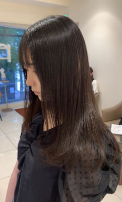 ○半永久的さらさらストレート