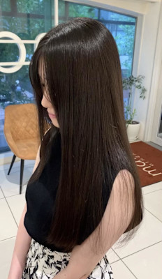 ○酸性ストレートでモテ髪に