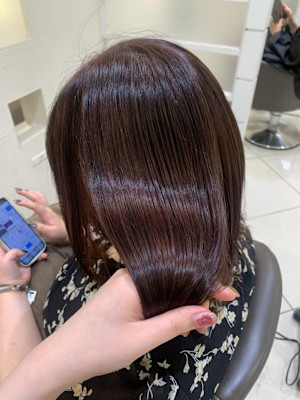 ツヤツヤレッドブラウン