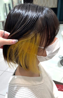 イヤリングカラー×カット