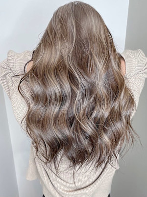 20代30代40代大人可愛い髪質改善カラー艶感ストレート透明