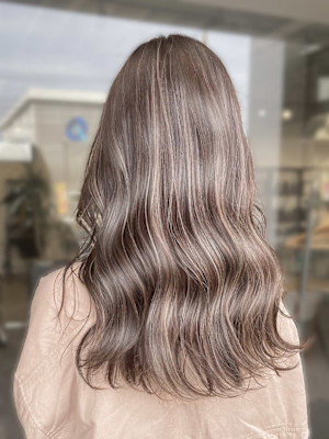 20代30代40代大人可愛い髪質改善カラー艶感ストレート透明