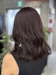 【yura】秋カラー/ダークブラウンカラー/髪質改善