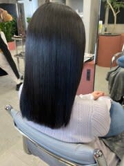 【MIFA】地毛風カラー/重めミディアム/艶感/ナチュラル/