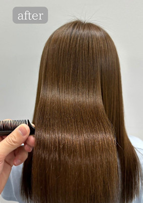 髪質改善ストレート「髪にドラマを」
