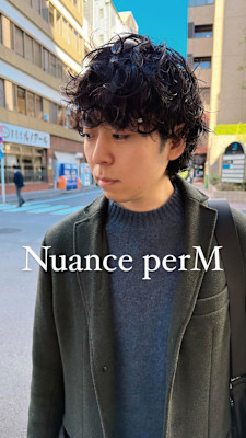 大人ニュアンスパーマ/サーフカール/マッシュパーマ