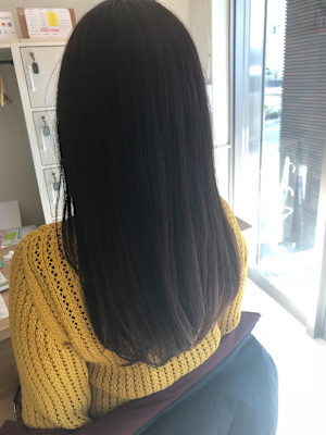 hair pinカラー×スムーズヘアプログラムベースメイク