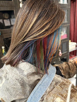 ユニコーンカラー/インナー/派手髪/錦糸町北口