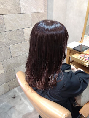 ツヤツヤピンクベージュ☆