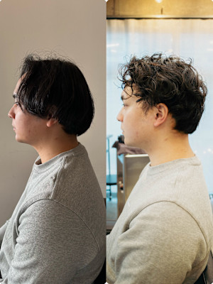 絶壁カバーパーマ◎三軒茶屋 RYUKI メンズパーマ