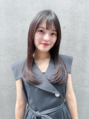 黒髪ストレート×ロングレイヤー【銀座/有楽町】30代40代