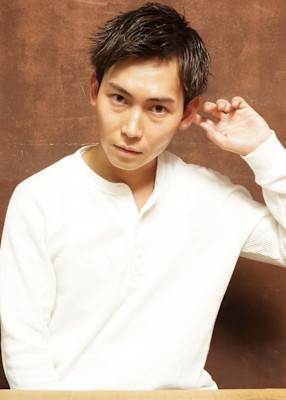 メンズショートパーマ