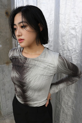 ステップボーンカットボブ/顔まわりレイヤー