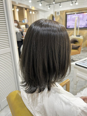 レイヤーボブ♪(オリーブブラウン)/Shian立川/とーこ