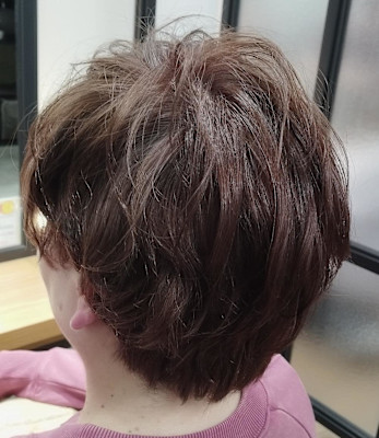 ふんわりパーマ☆ショートスタイル