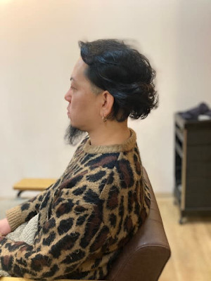 お客様髪質改善データ1521（メンズワンレン）