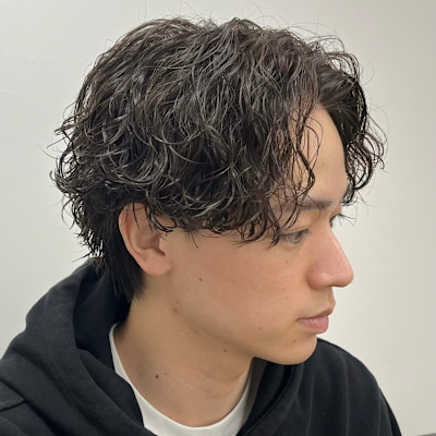 波巻きスパイラルパーマ