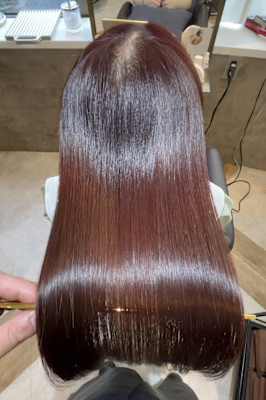 ワインレッド/ストレート【grow赤羽】