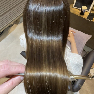 美髪ストレート/ハイライト【grow赤羽】