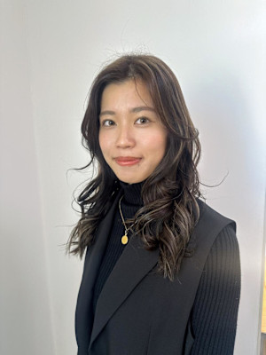 柔らかいハイライトカラー