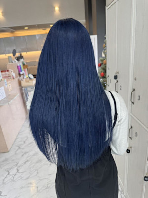 ダブルカラー　サファイアブルー