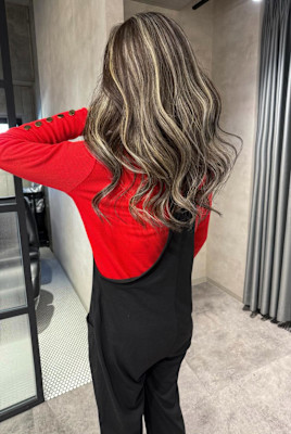 ★明るめベースのコントラストハイライト★