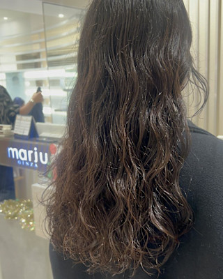 ロングパーマ（強め）