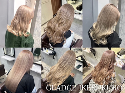 GLADGE×ブリーチカラー