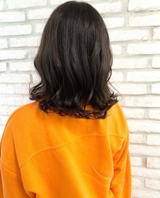 ナチュラルブラウン×巻き髪