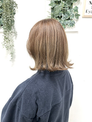 ミルクティーベージュボブ